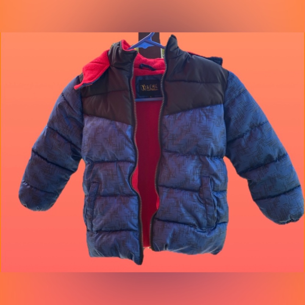 iXtreme Puffer Jacket with Contrast Yoke